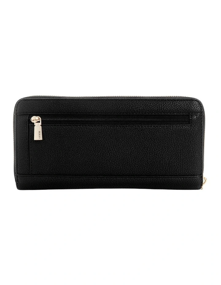Laurel Large Wallet in Black image 2