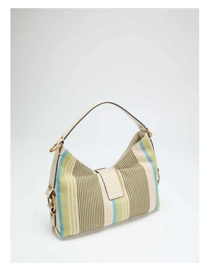 Camden Shoulder Bag in Olive Multi image 2