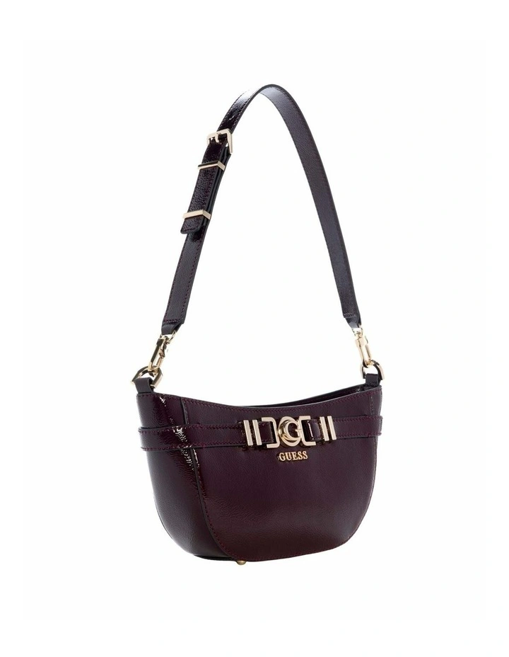 Cirene Shoulder Bag in Burgundy image 2