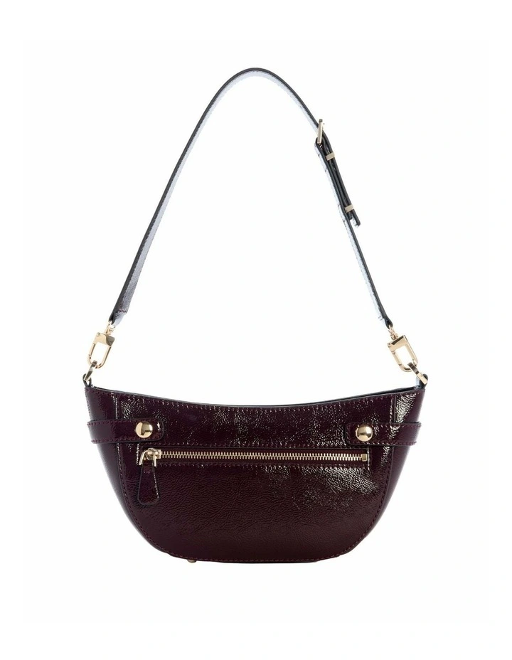 Cirene Shoulder Bag in Burgundy image 4