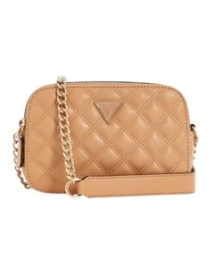 Giully Camera Crossbody Bag in Beige