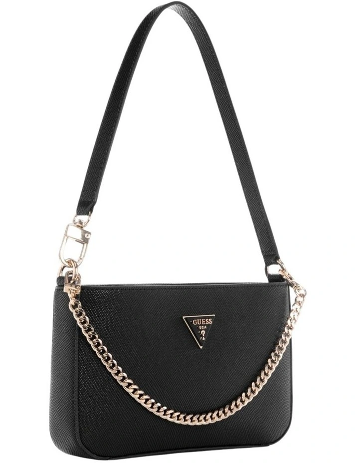 Noelle Mini Top Shouder Bag in Black image 2