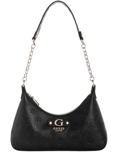 Dita Shoulder Bag in Black Logo