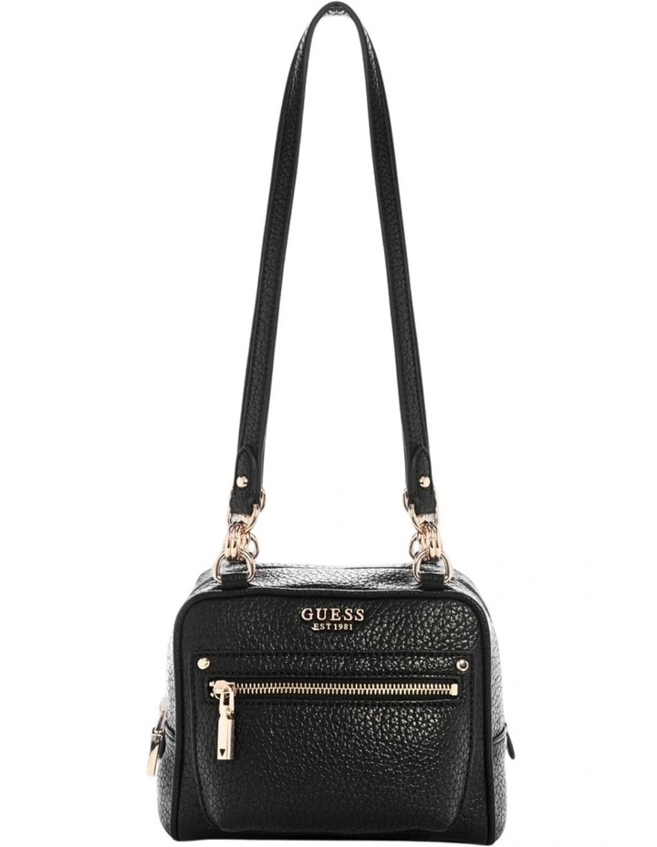 Marsha Box Shoulder Bag in Black image 1