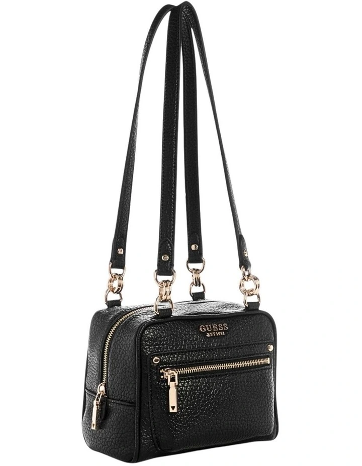 Marsha Box Shoulder Bag in Black image 2