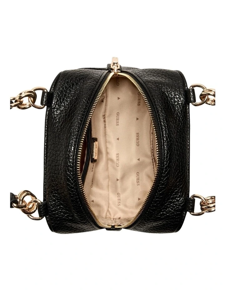 Marsha Box Shoulder Bag in Black image 3