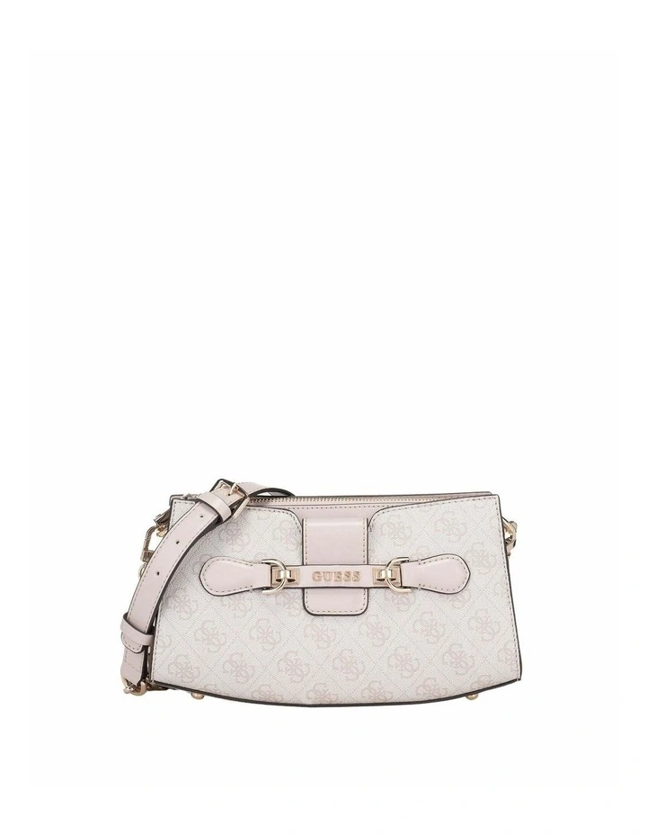 Nolana Crossbody Top Zip Bag in Dove Logo image 1