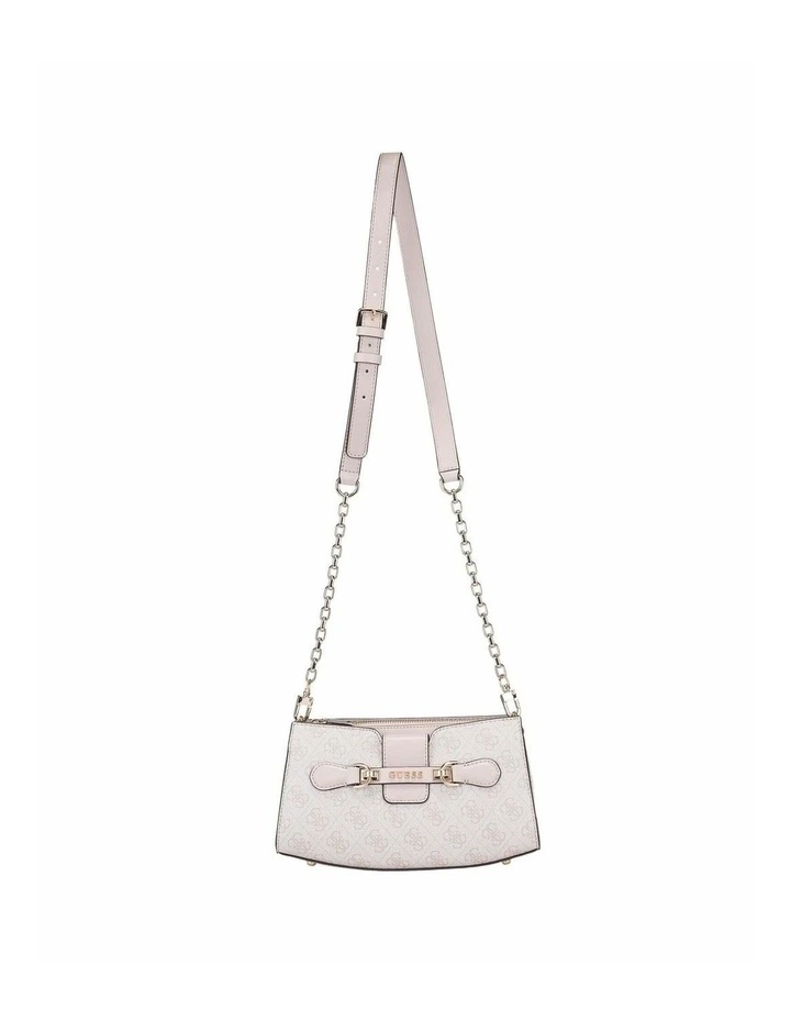 Nolana Crossbody Top Zip Bag in Dove Logo image 3