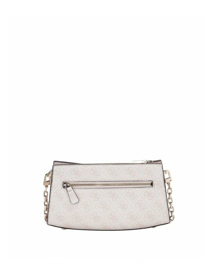 Nolana Crossbody Top Zip Bag in Dove Logo image 5