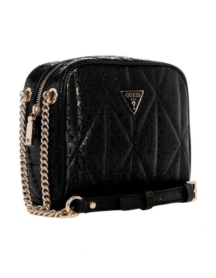 Aldina Camera Crossbody Bag in Black image 2