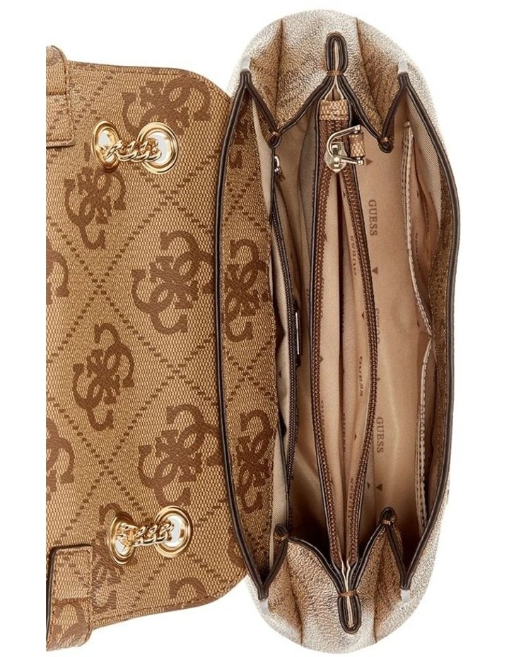 Lorelei Crossbody Bag in Latte Logo image 3