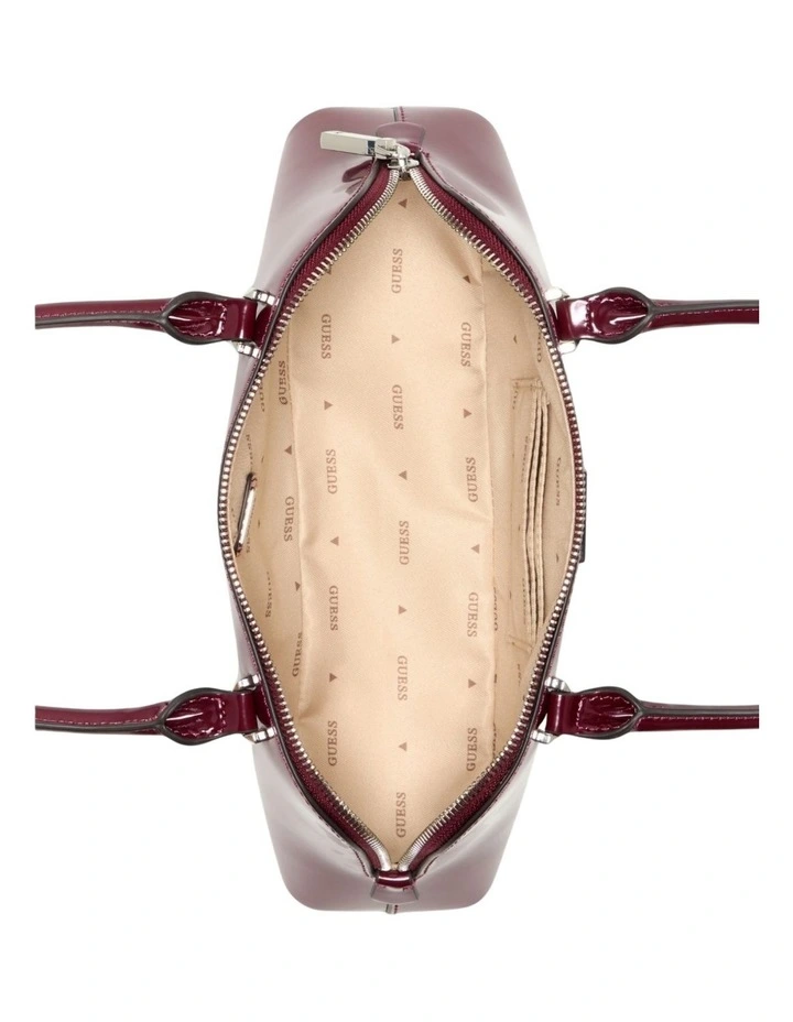 Arnela Shoulder Satchel Bag in Burgundy image 3