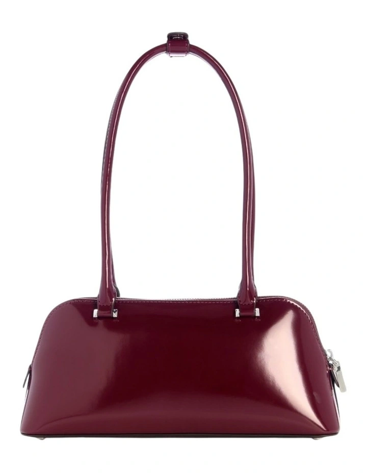 Arnela Shoulder Satchel Bag in Burgundy image 4