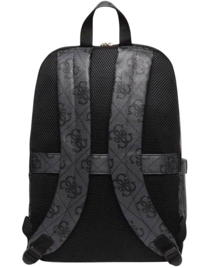 Berta U-Zip Backpack in Black Logo image 5