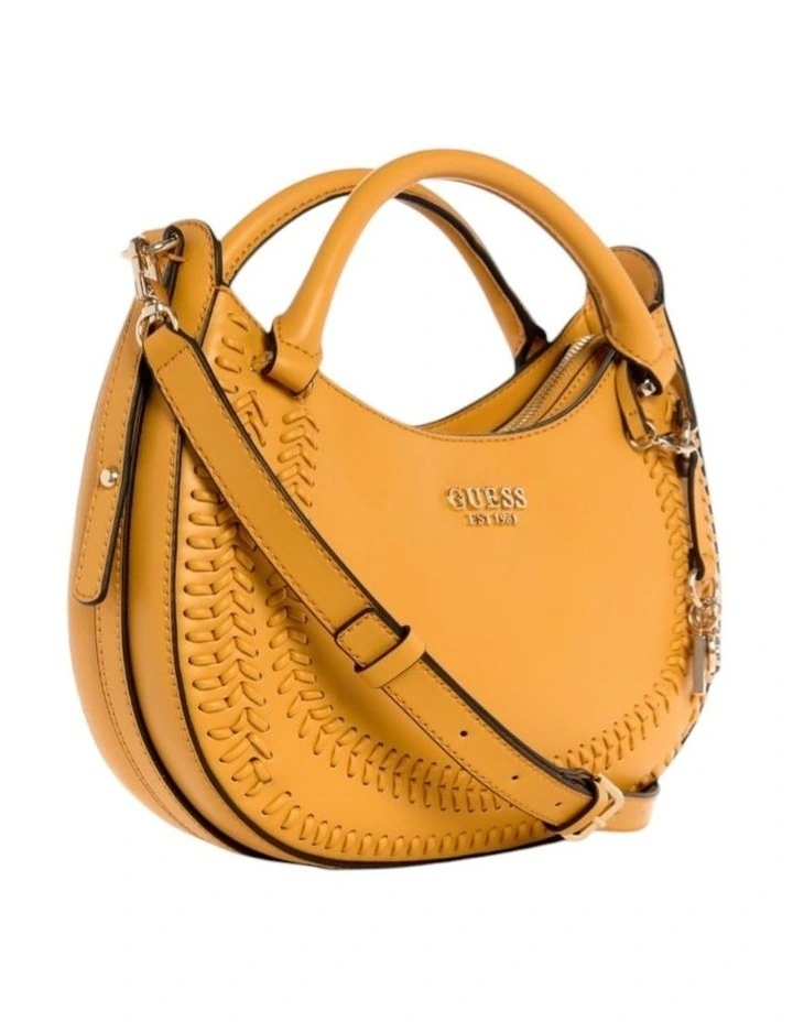 Tatum Satchel Bag in Marigold image 2
