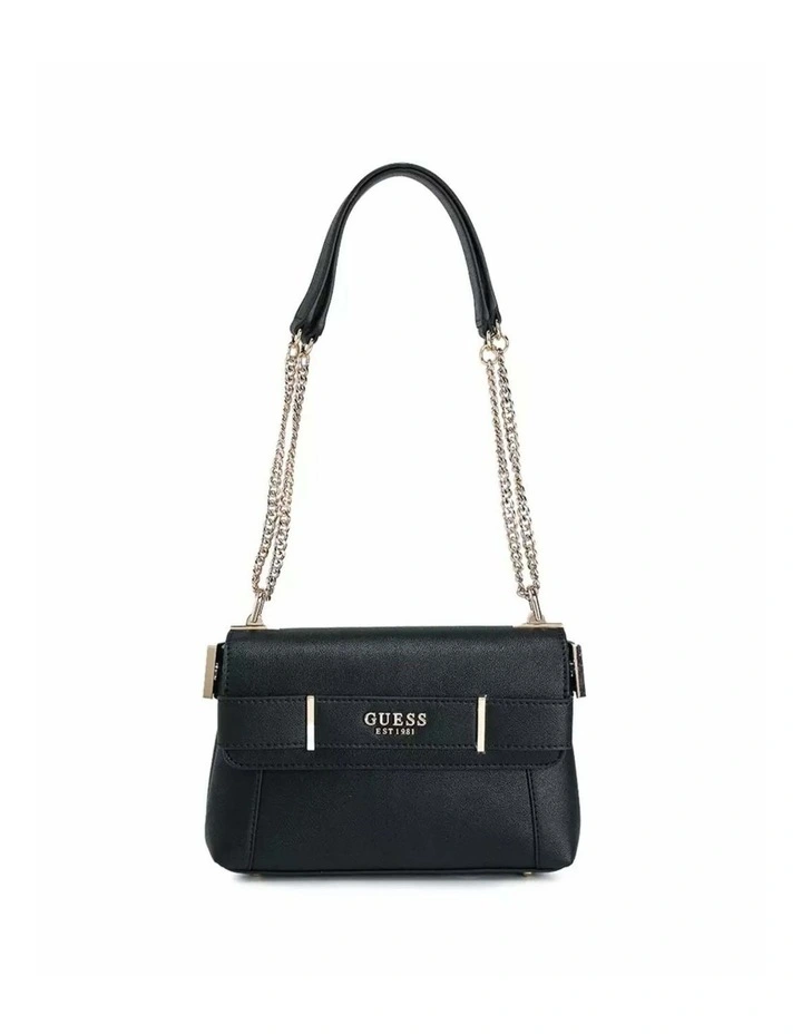 Anadela Convertible Crossbody Flap in Black image 1