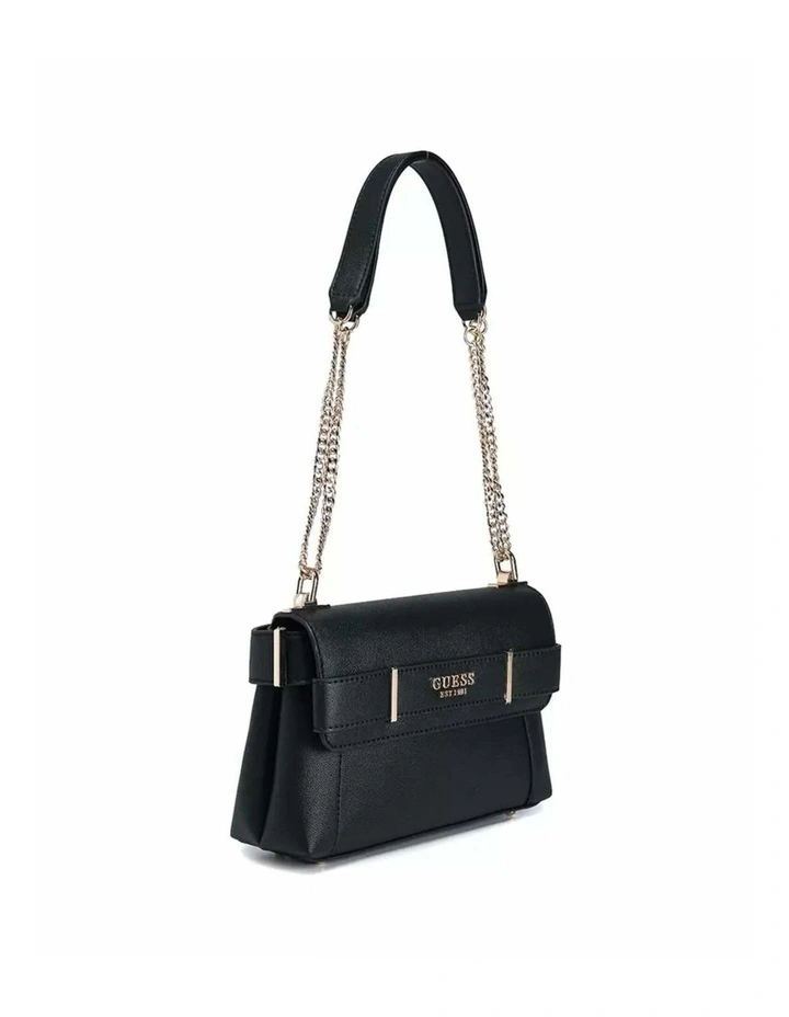 Anadela Convertible Crossbody Flap in Black image 2