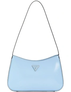Arnela Top Zip Shoulder Bag in Sky Blue