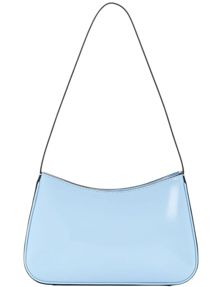 Arnela Top Zip Shoulder Bag in Sky Blue image 4