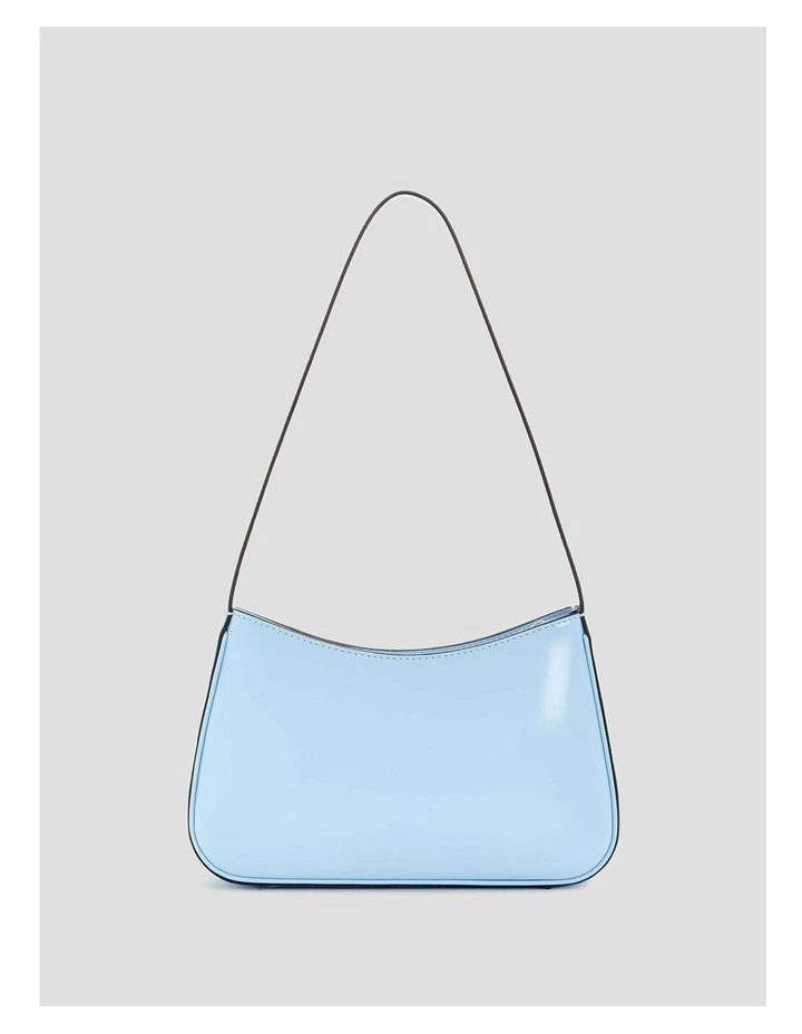 Arnela Top Zip Shoulder Bag in Sky Blue image 5