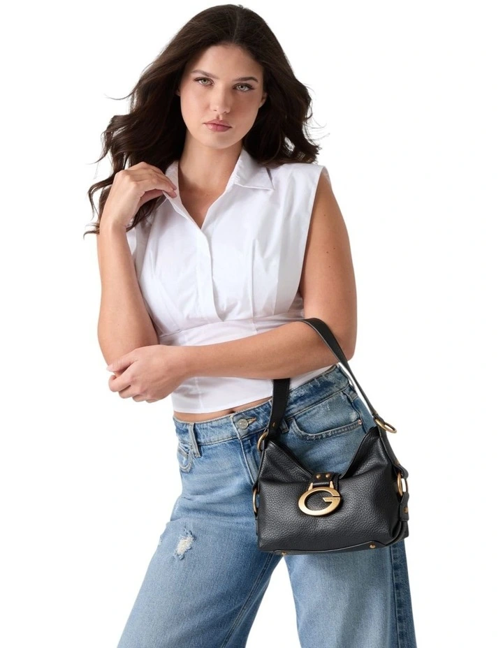 Camden Mini Shoulder Bag in Black image 2