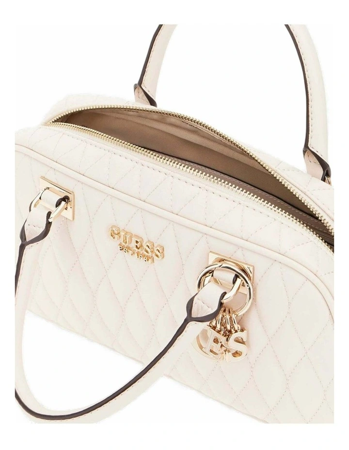 Valla Small Satchel Bag in Bone image 2