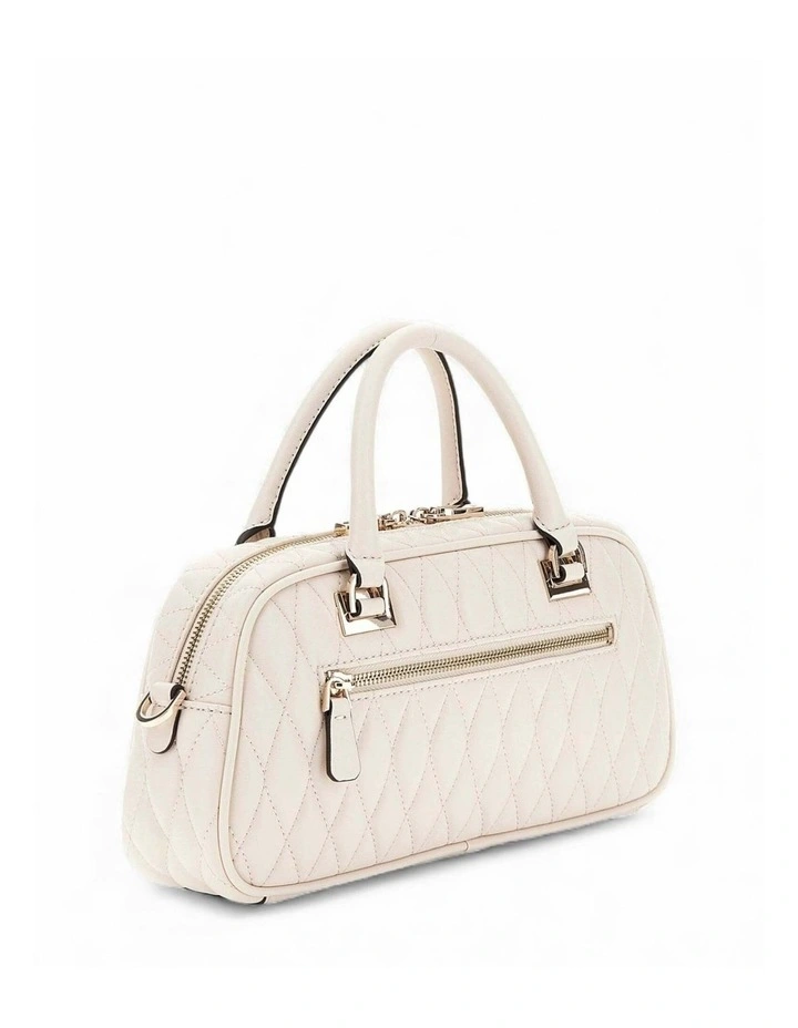Valla Small Satchel Bag in Bone image 3