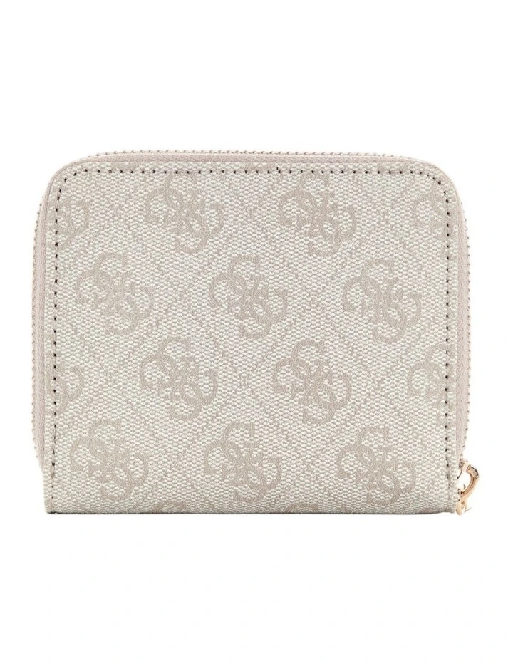 Laurel Small Wallet in Bone Logo image 2