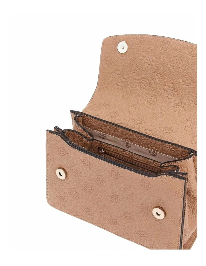 Cresidia Convertible Crossbody Flap Bag in Beige image 2
