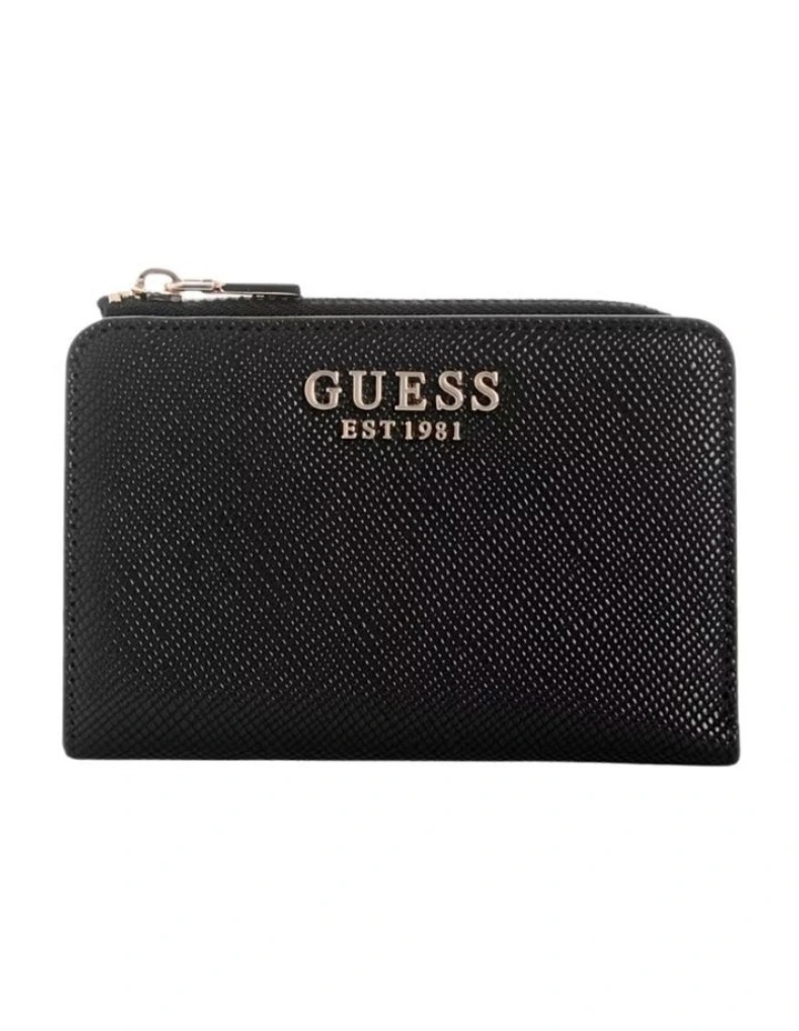 Laurel Zip Card Case Wallet in Black image 1