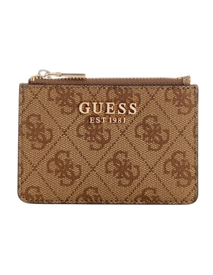 Laurel Credit Card Case in Latte Logo image 1