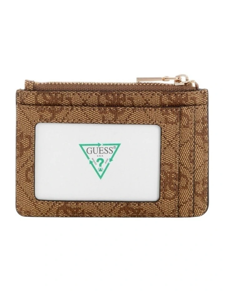 Laurel Credit Card Case in Latte Logo image 2