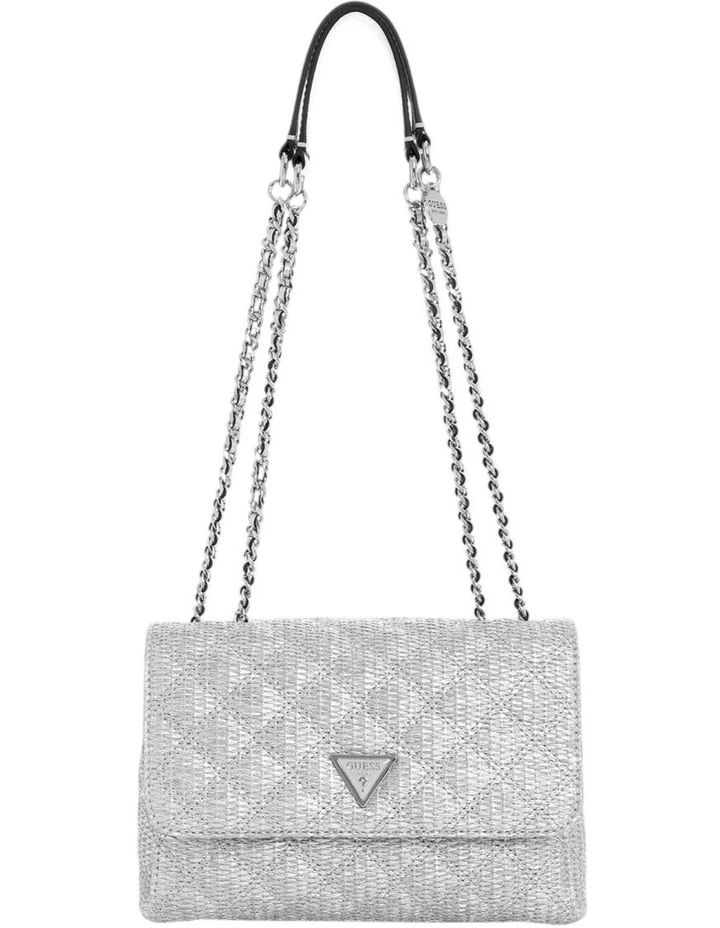 Giully Convertible Crossbody Bag in Silver image 1