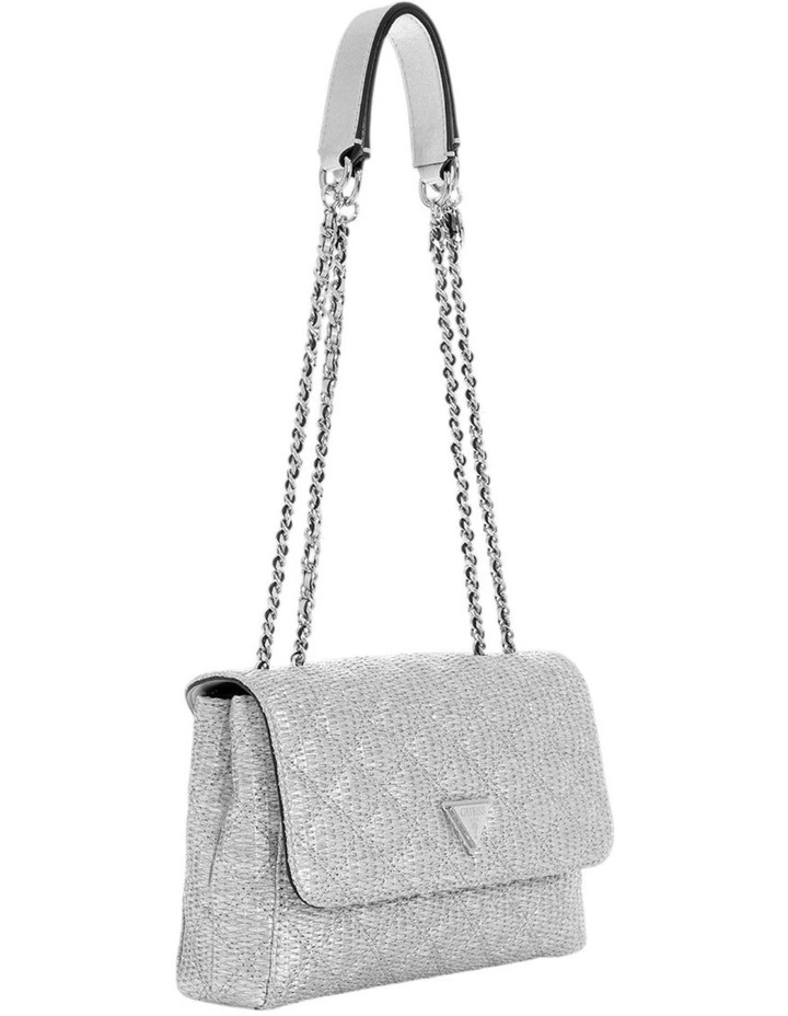 Giully Convertible Crossbody Bag in Silver image 2