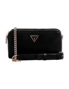 Daryna Status Crossbody Bag in Black