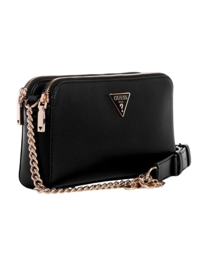 Daryna Status Crossbody Bag in Black image 2
