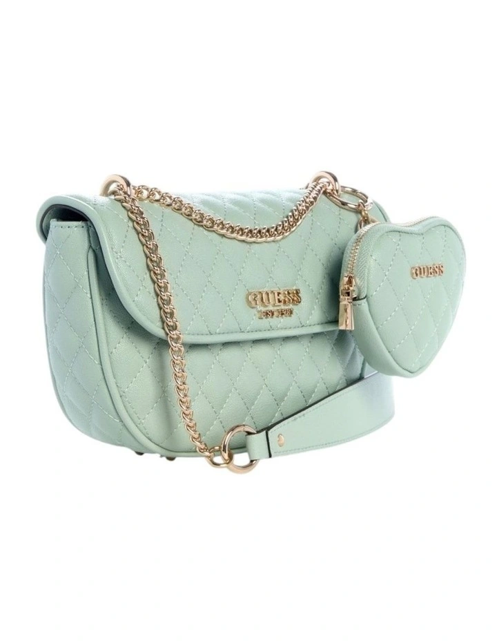 Atabey Convertible Crossbody Flap Bag in Green image 2