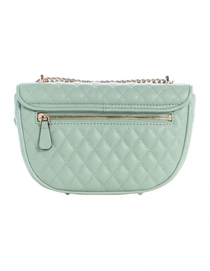 Atabey Convertible Crossbody Flap Bag in Green image 3