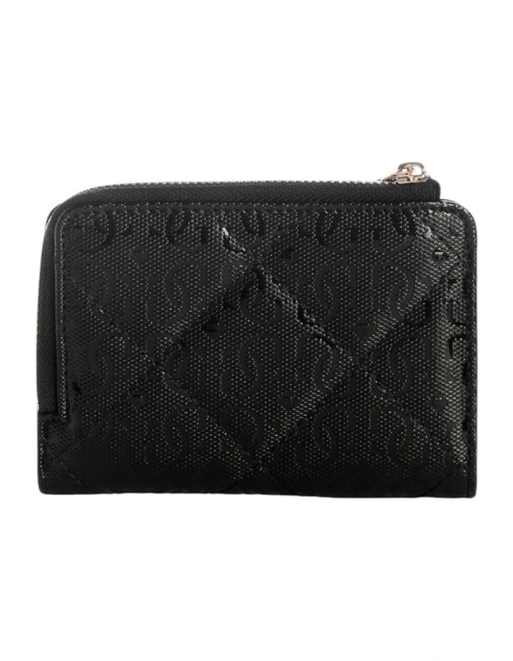 Libby Zip Around Card Case in Black image 2