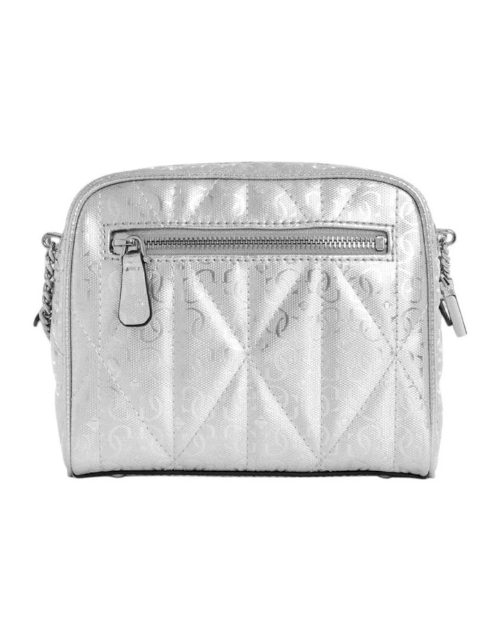 Aldina Camera Crossbody Bag in Silver image 3