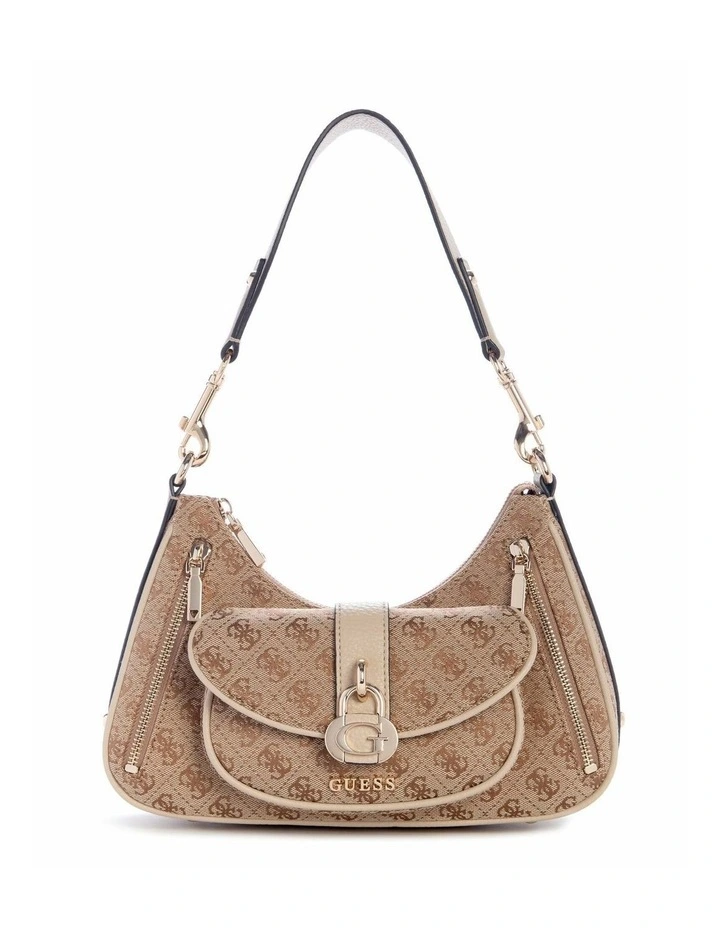 Jessa Shoulder Bag in Latte Logo image 1