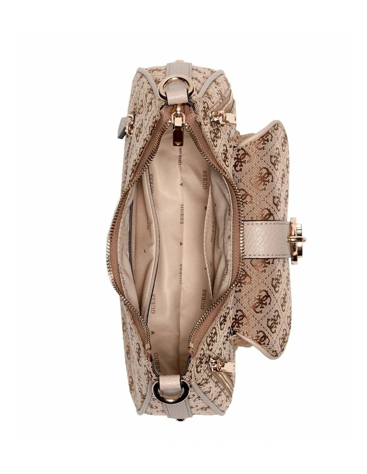Jessa Shoulder Bag in Latte Logo image 3