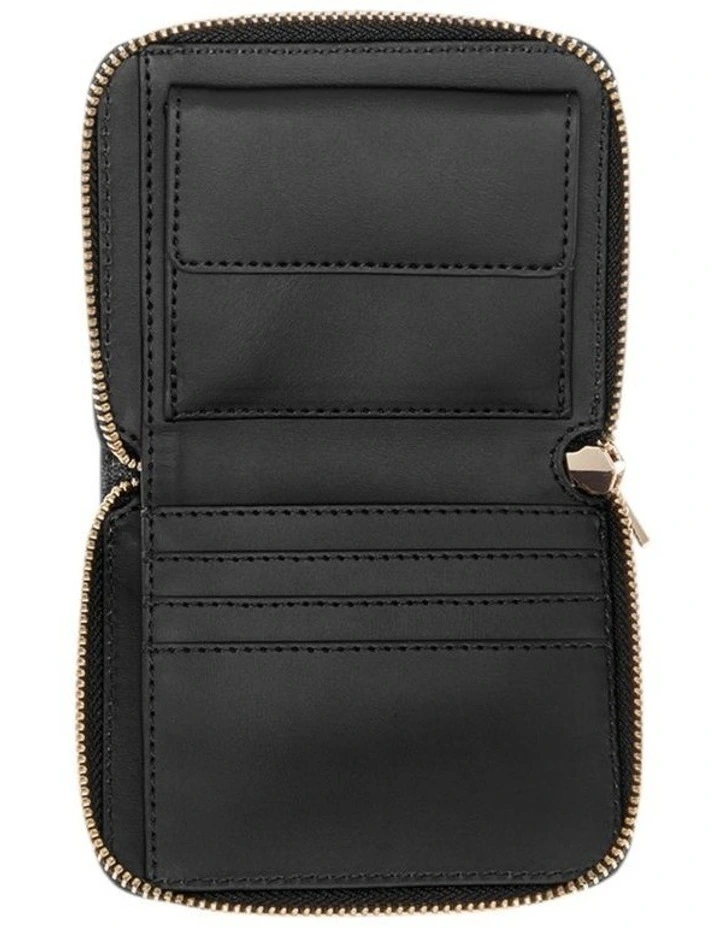 Anning Small Wallet in Black image 3