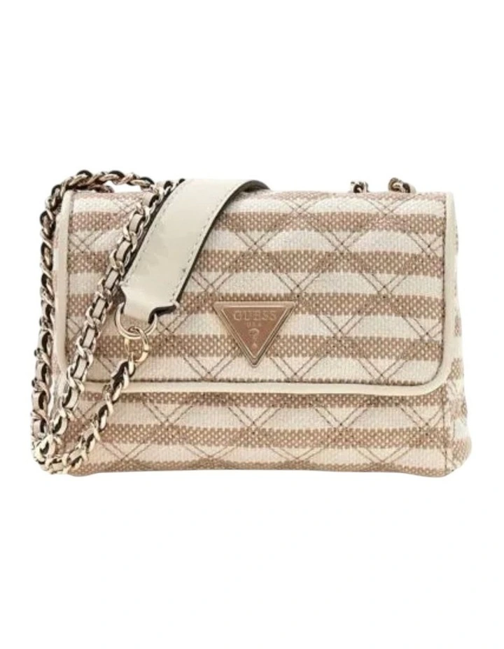 Giully II Mini Convertible Flap Bag in Beige image 3