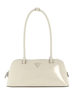 Arnela II Shoulder Satchel Bag in Bone
