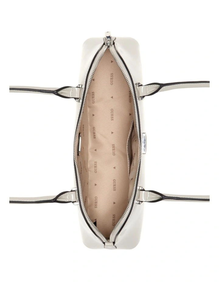 Arnela II Shoulder Satchel Bag in Bone image 4