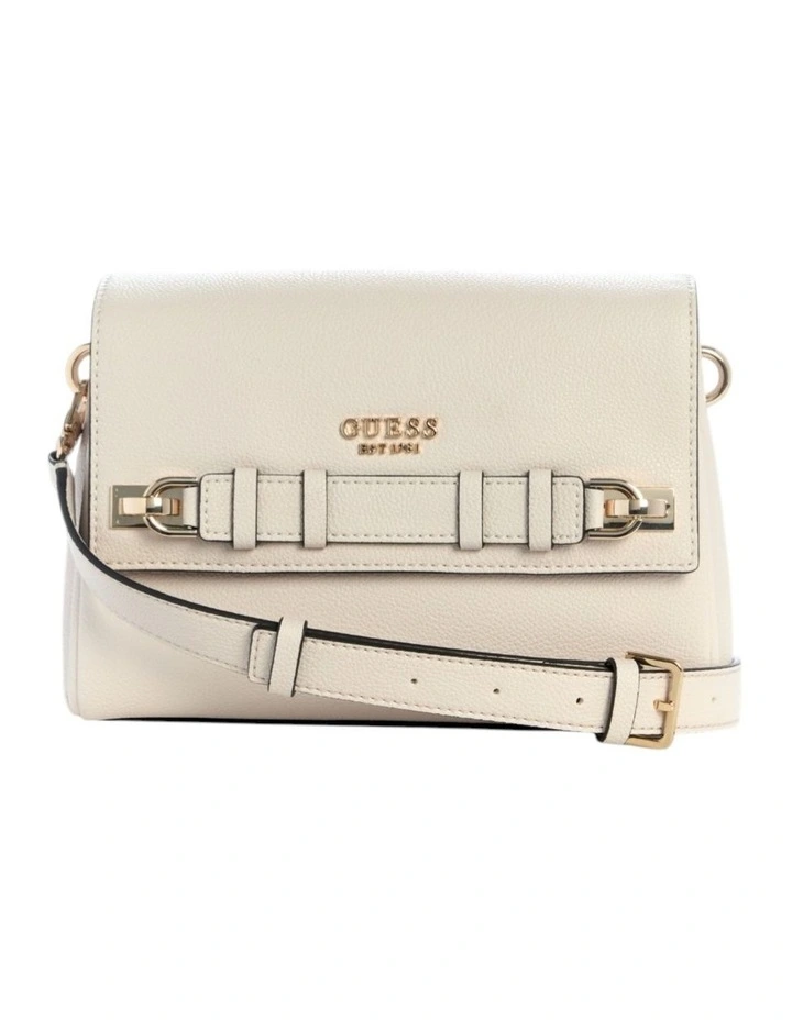 Gregoria Flap Crossbody Bag in Stone image 1