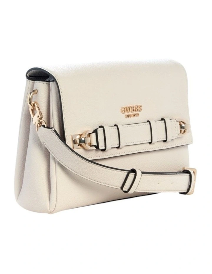 Gregoria Flap Crossbody Bag in Stone image 2