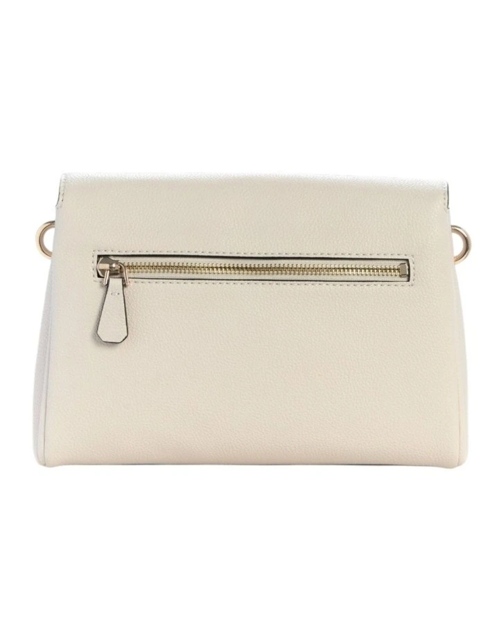 Gregoria Flap Crossbody Bag in Stone image 4