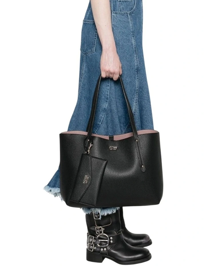 Brenton Tote Bag in Black image 2